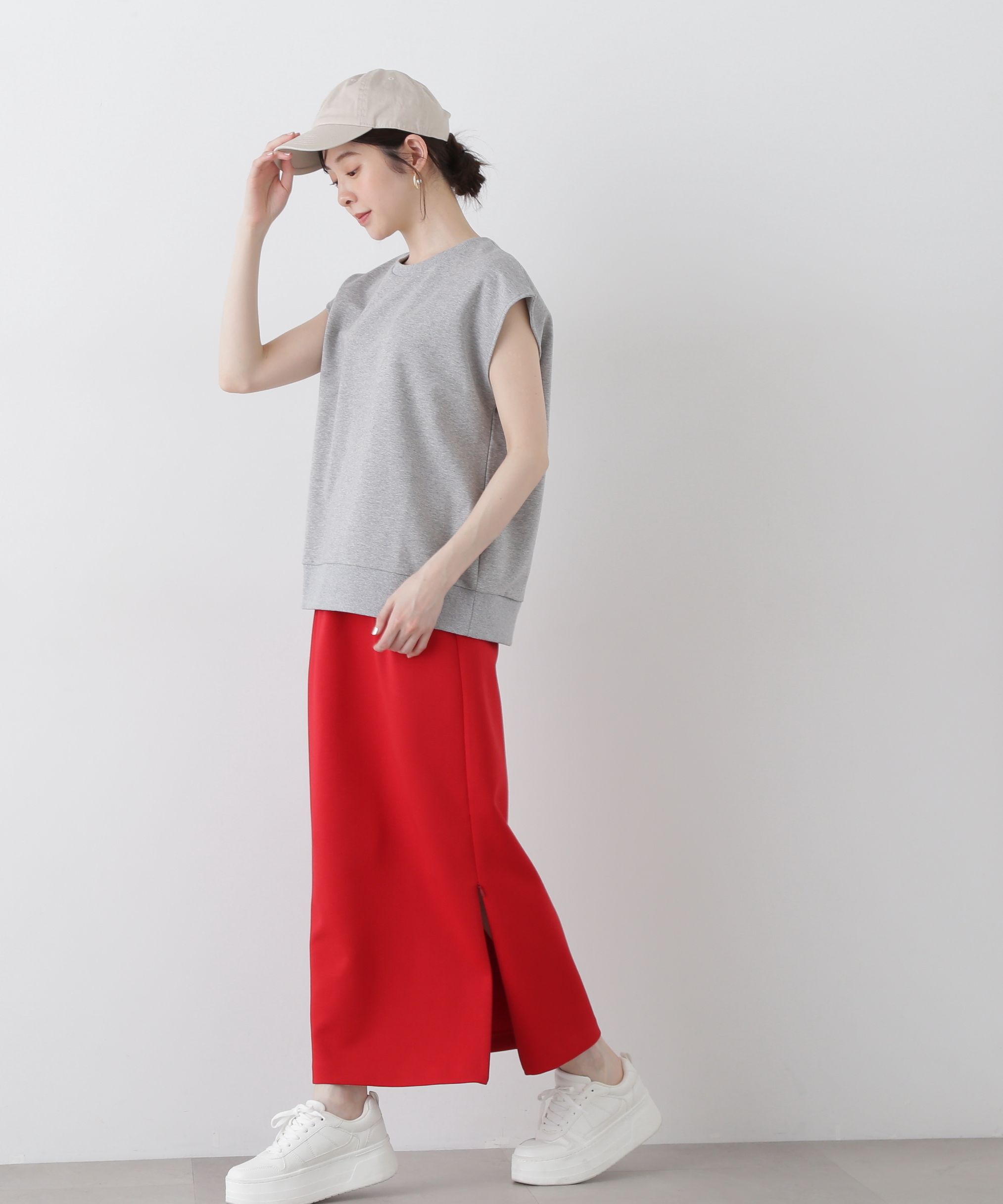 PROPORTION BODY DRESSING「ミニ裏毛プルオーバー」|Tシャツ・カットソー|