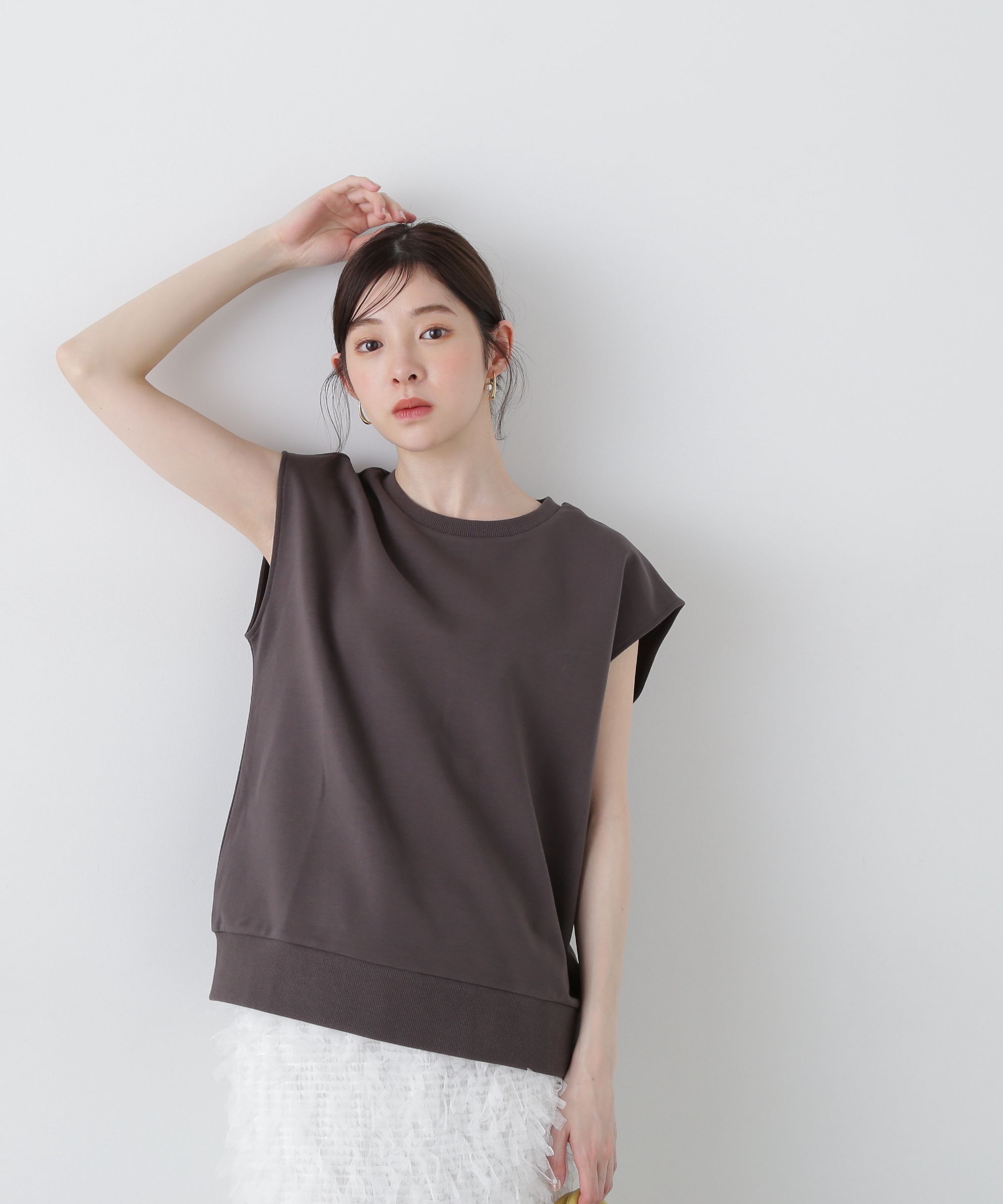 PROPORTION BODY DRESSING「ミニ裏毛プルオーバー」|Tシャツ・カットソー|