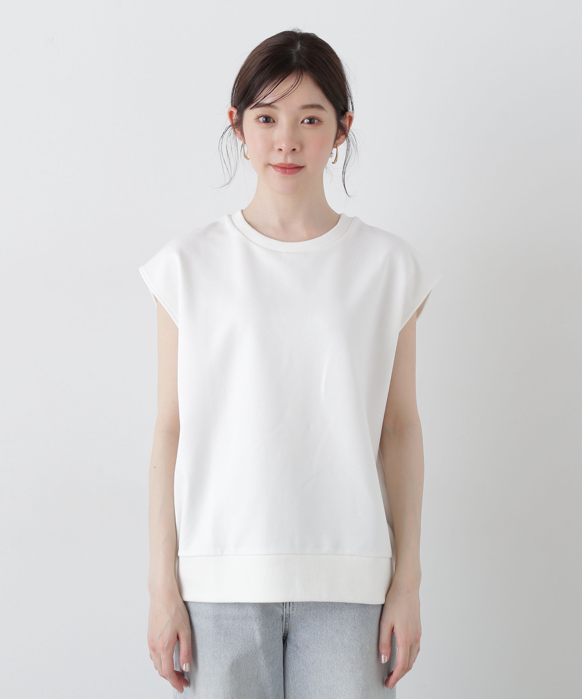 PROPORTION BODY DRESSING「ミニ裏毛プルオーバー」|Tシャツ・カットソー|