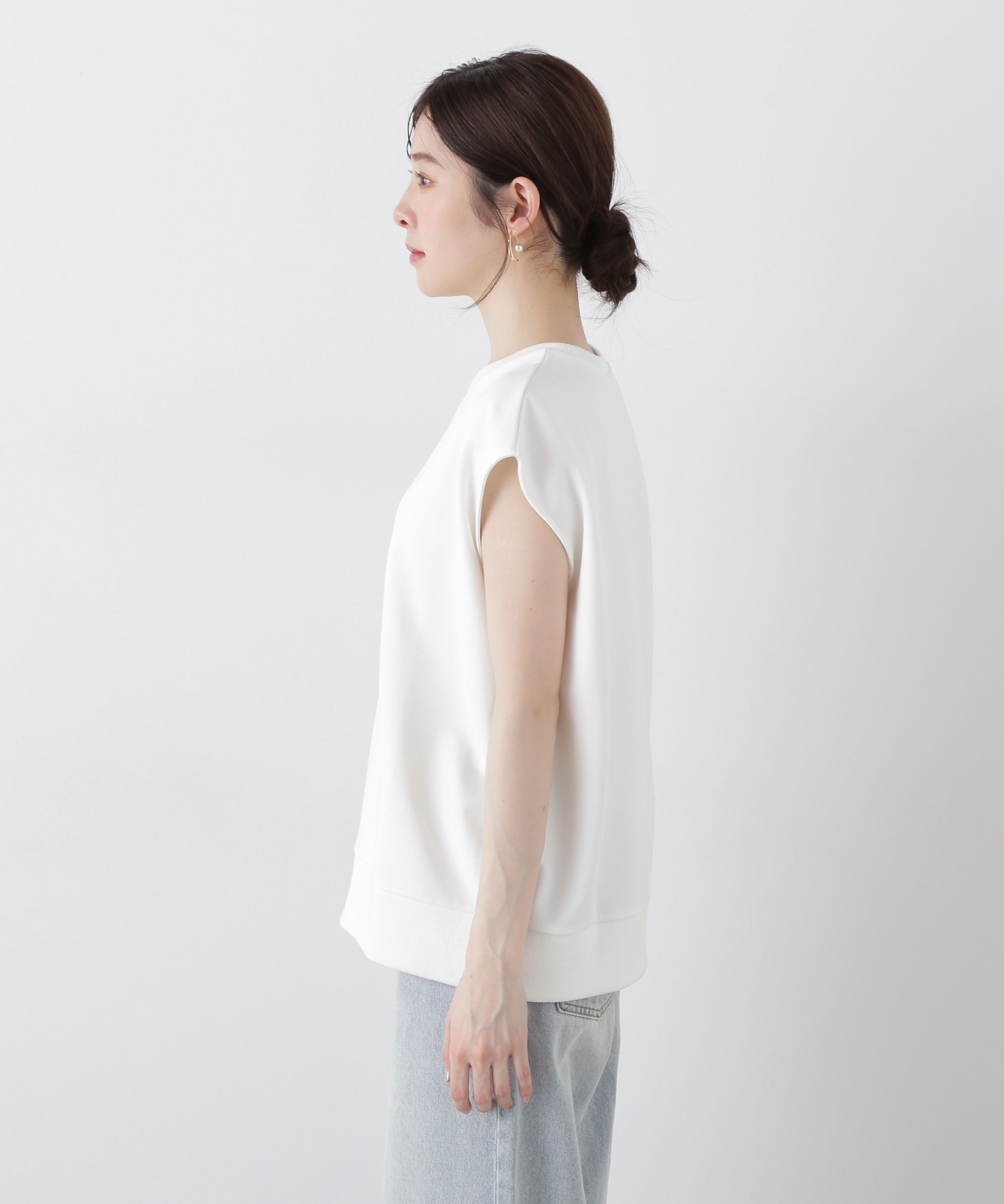 PROPORTION BODY DRESSING「ミニ裏毛プルオーバー」|Tシャツ・カットソー|