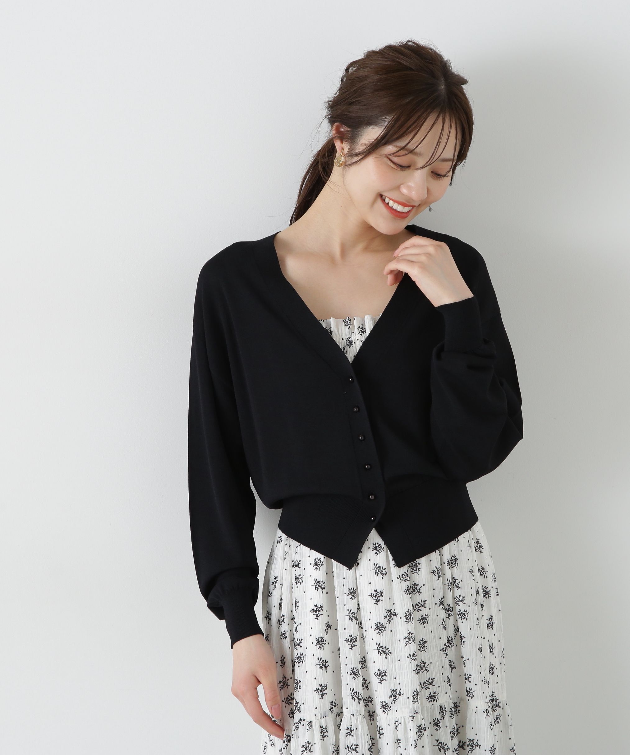 PROPORTION BODY DRESSING「ベーシックカーディガン」|カーディガン|