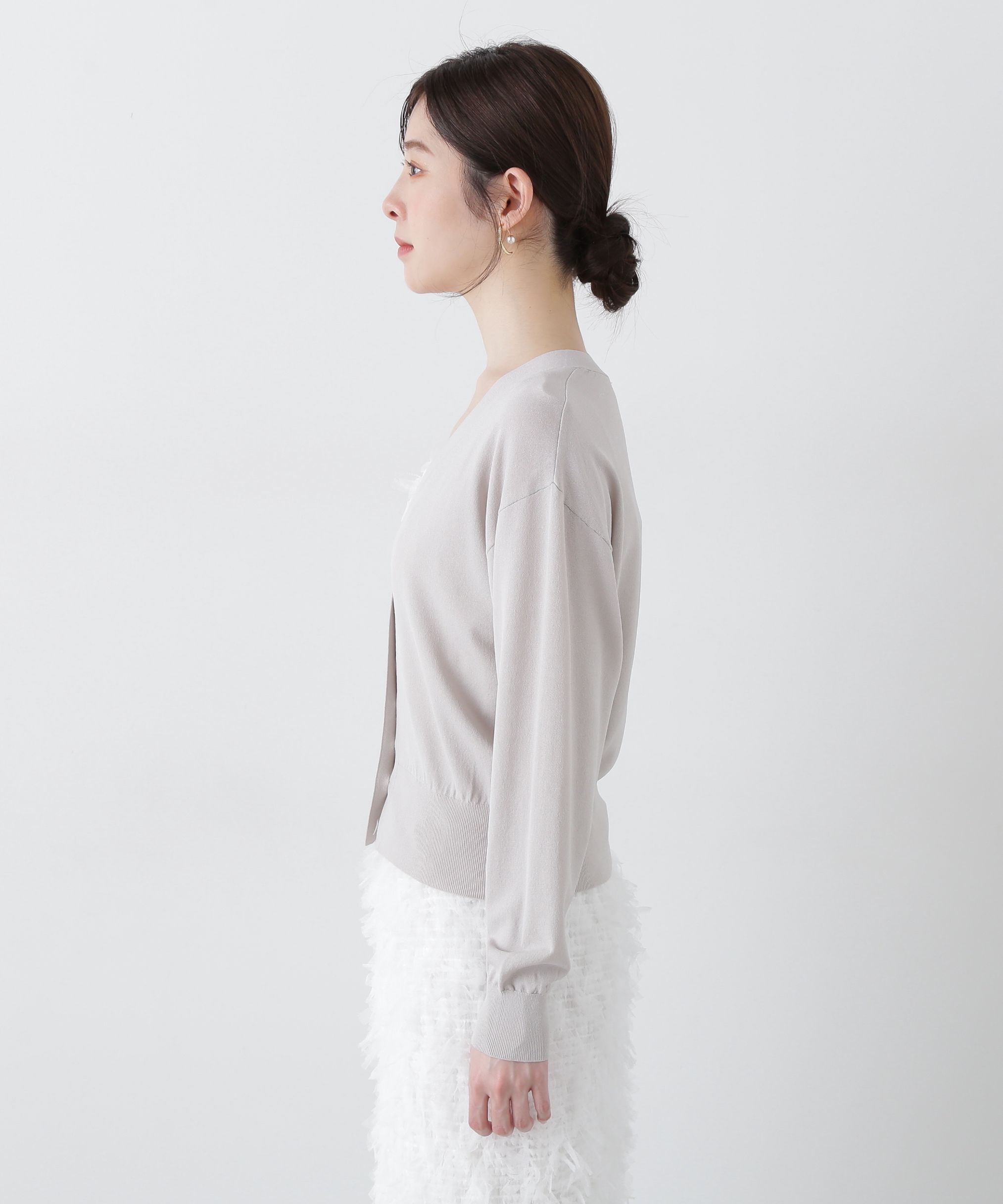 PROPORTION BODY DRESSING「ベーシックカーディガン」|カーディガン|
