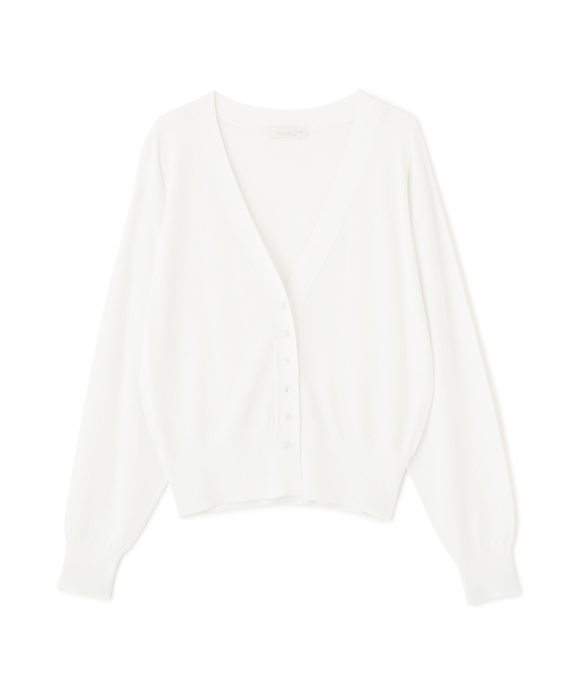 PROPORTION BODY DRESSING「ベーシックカーディガン」|カーディガン|