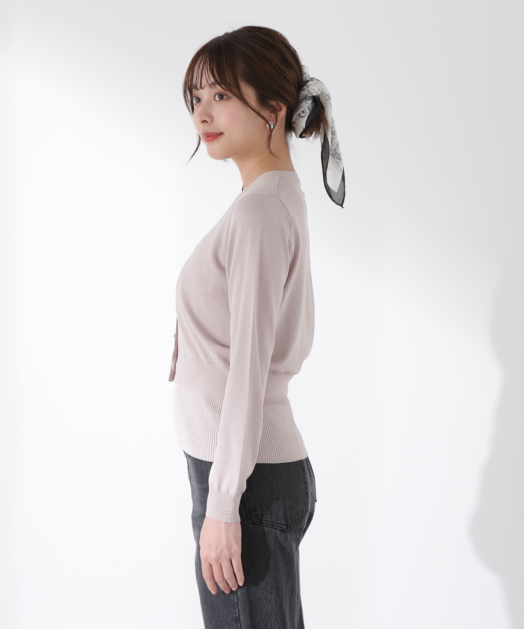 PROPORTION BODY DRESSING「チュール付きニットアンサンブル」|ニット・セーター|