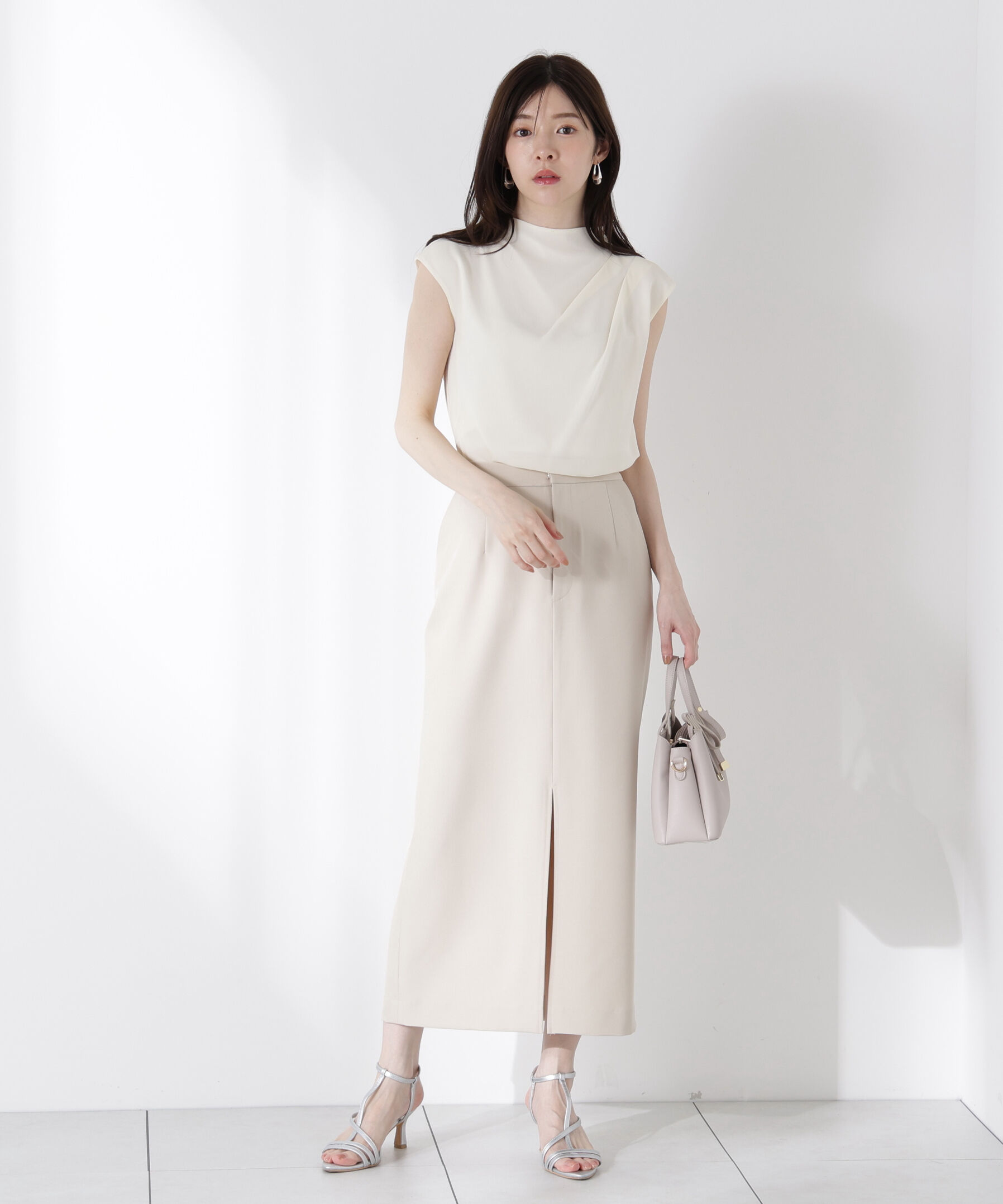 PROPORTION BODY DRESSING「楊柳アシメブラウス」|シャツ・ブラウス|