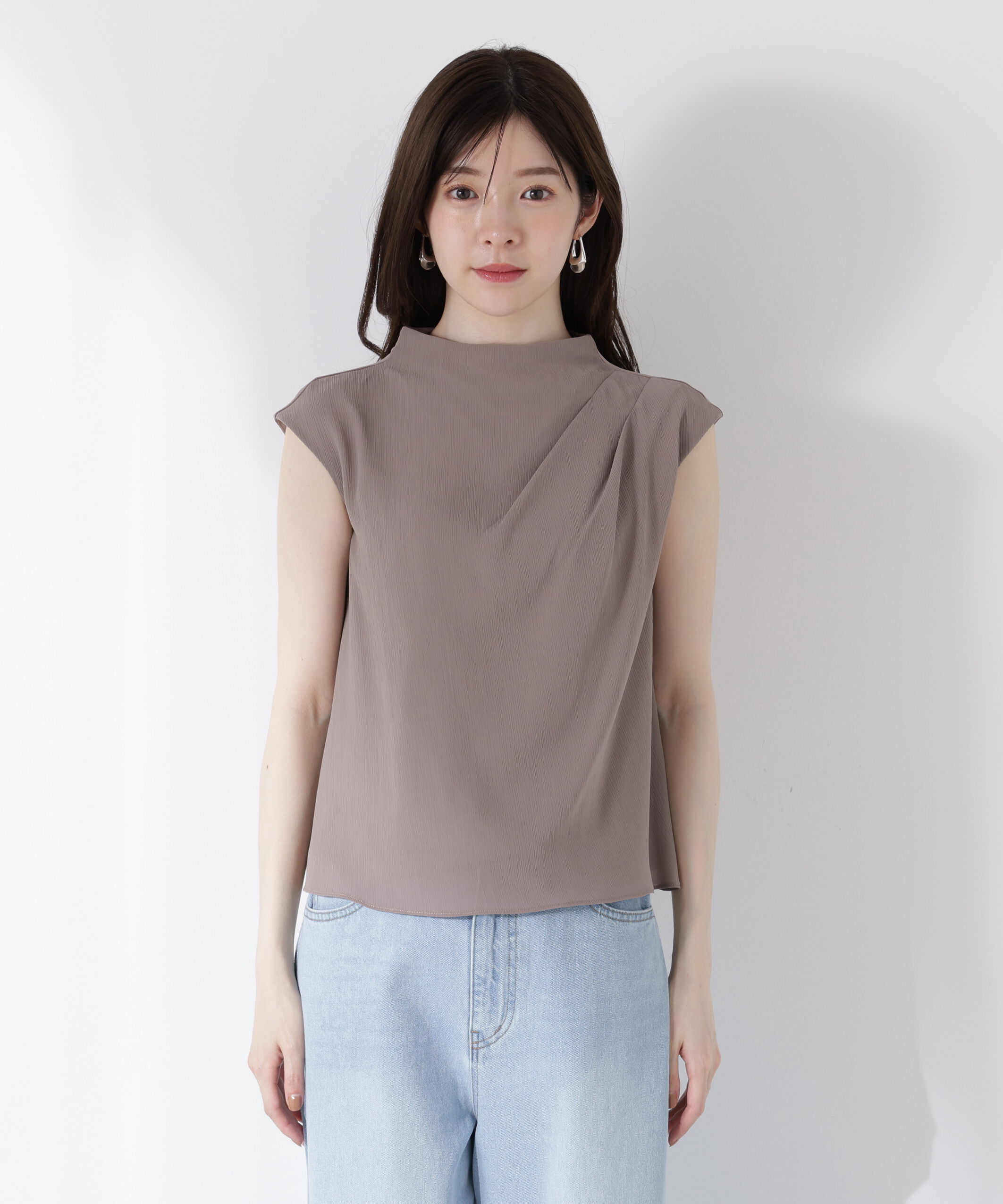 PROPORTION BODY DRESSING「楊柳アシメブラウス」|シャツ・ブラウス|