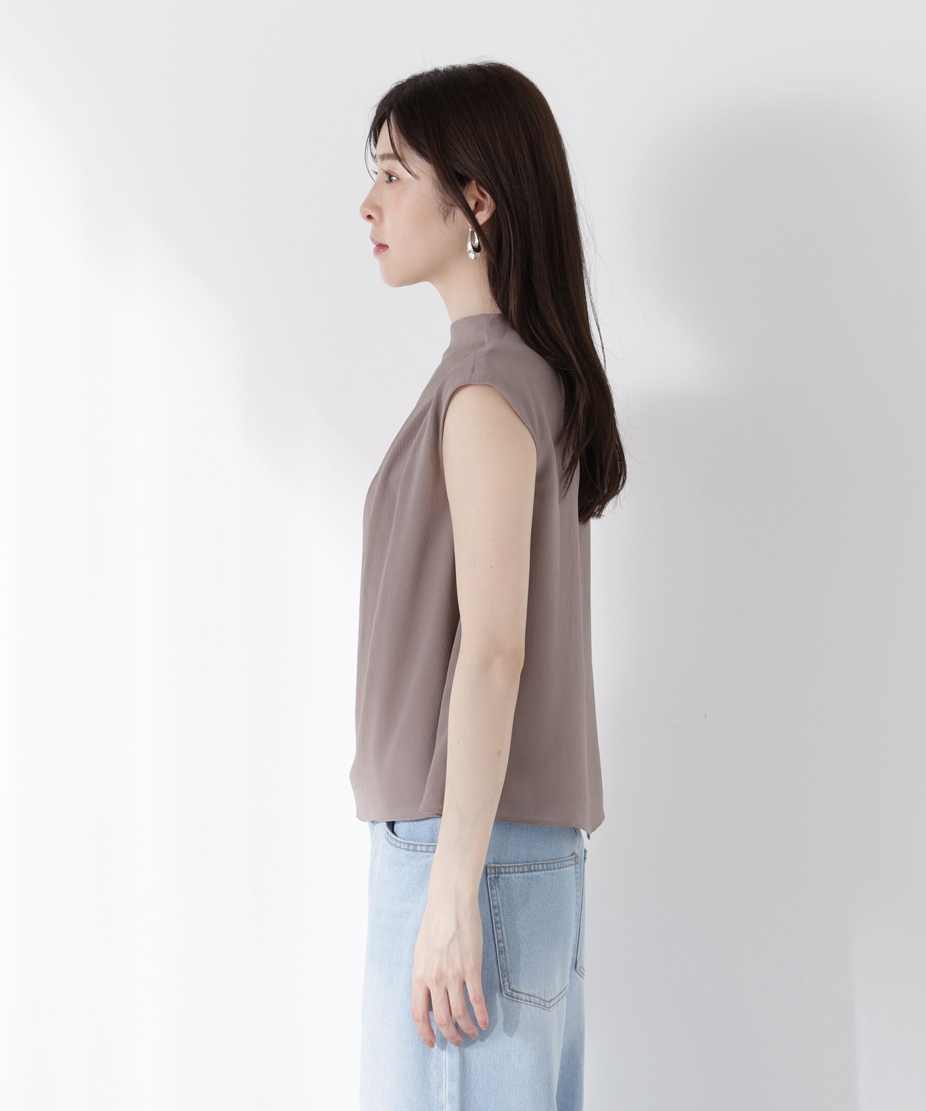 PROPORTION BODY DRESSING「楊柳アシメブラウス」|シャツ・ブラウス|
