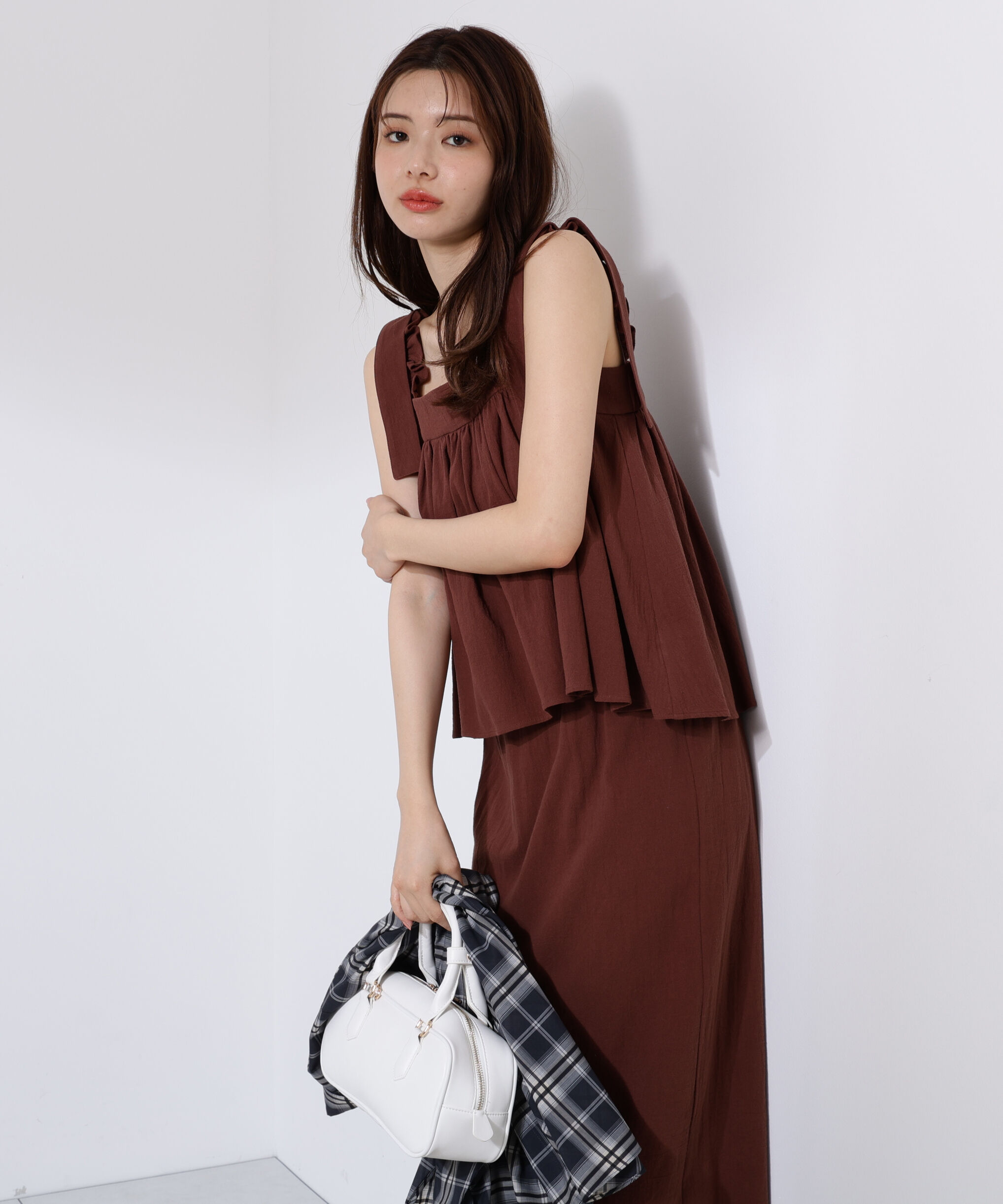 PROPORTION BODY DRESSING「《EDIT COLOGNE》リボンキャミセットアップ」|ワンピース|