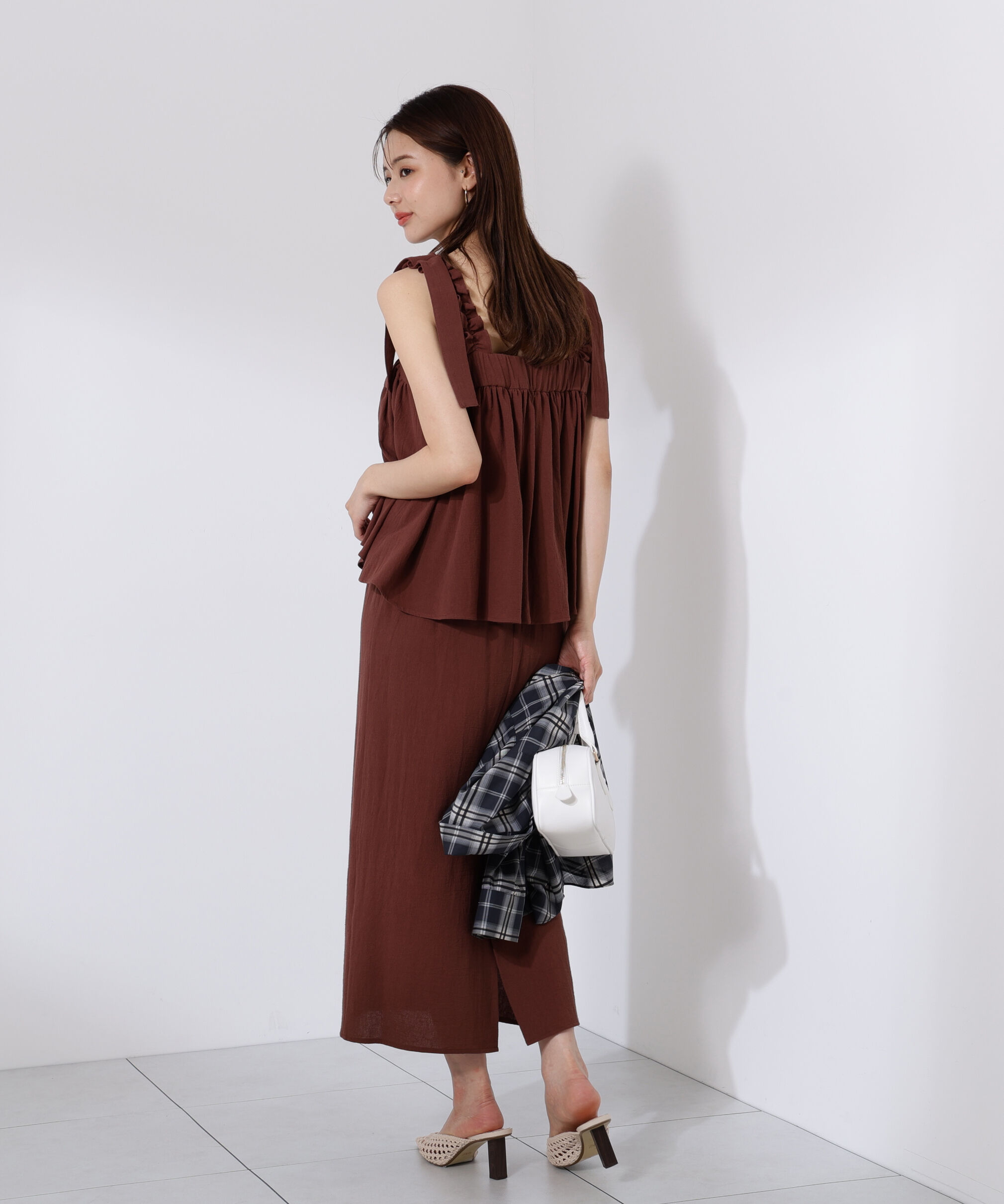 PROPORTION BODY DRESSING「《EDIT COLOGNE》リボンキャミセットアップ」|ワンピース|