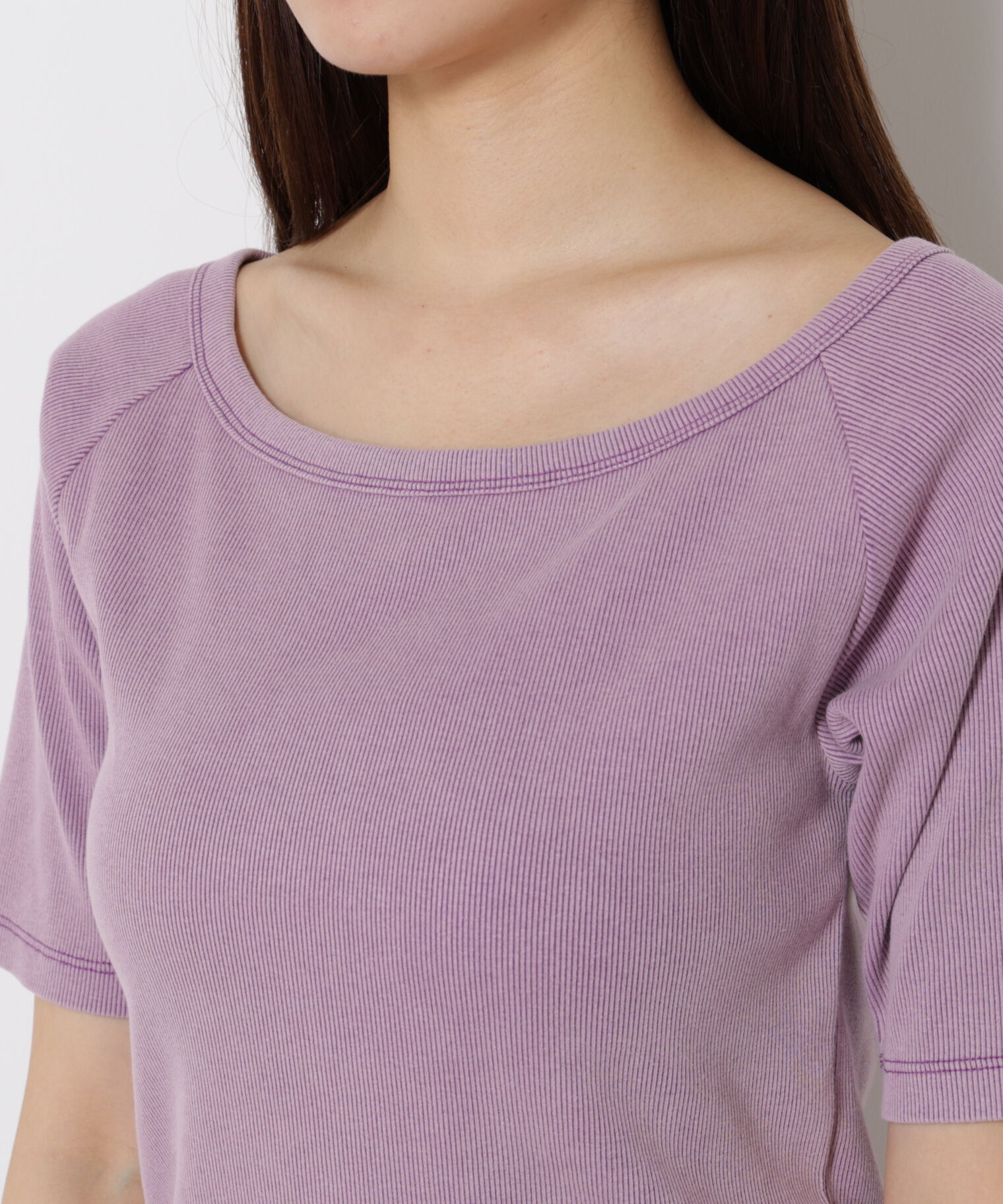 PROPORTION BODY DRESSING「ピグメントリブカットソー」|Tシャツ・カットソー|