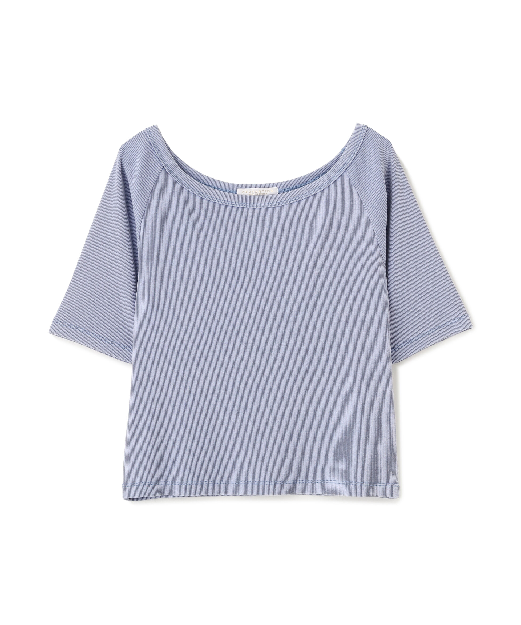 PROPORTION BODY DRESSING「ピグメントリブカットソー」|Tシャツ・カットソー|