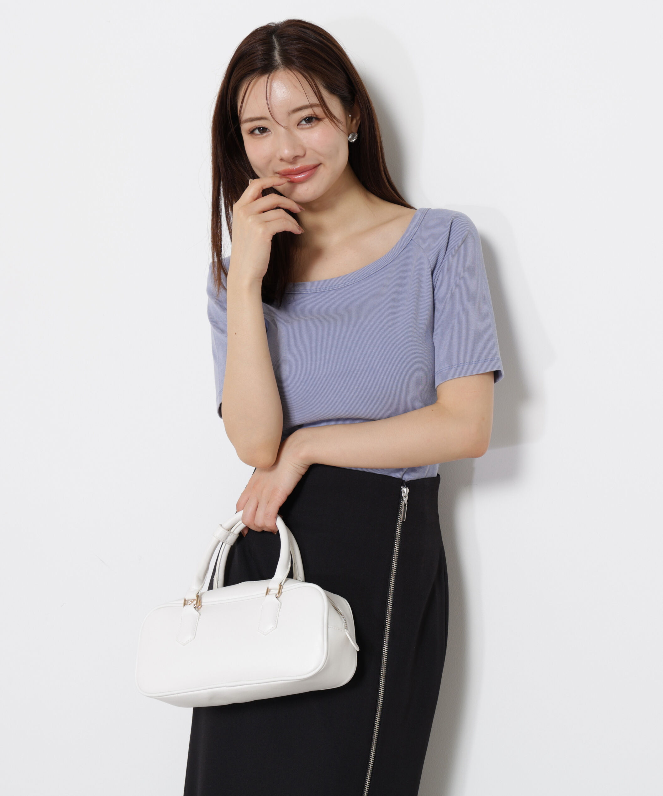 PROPORTION BODY DRESSING「ピグメントリブカットソー」|Tシャツ・カットソー|