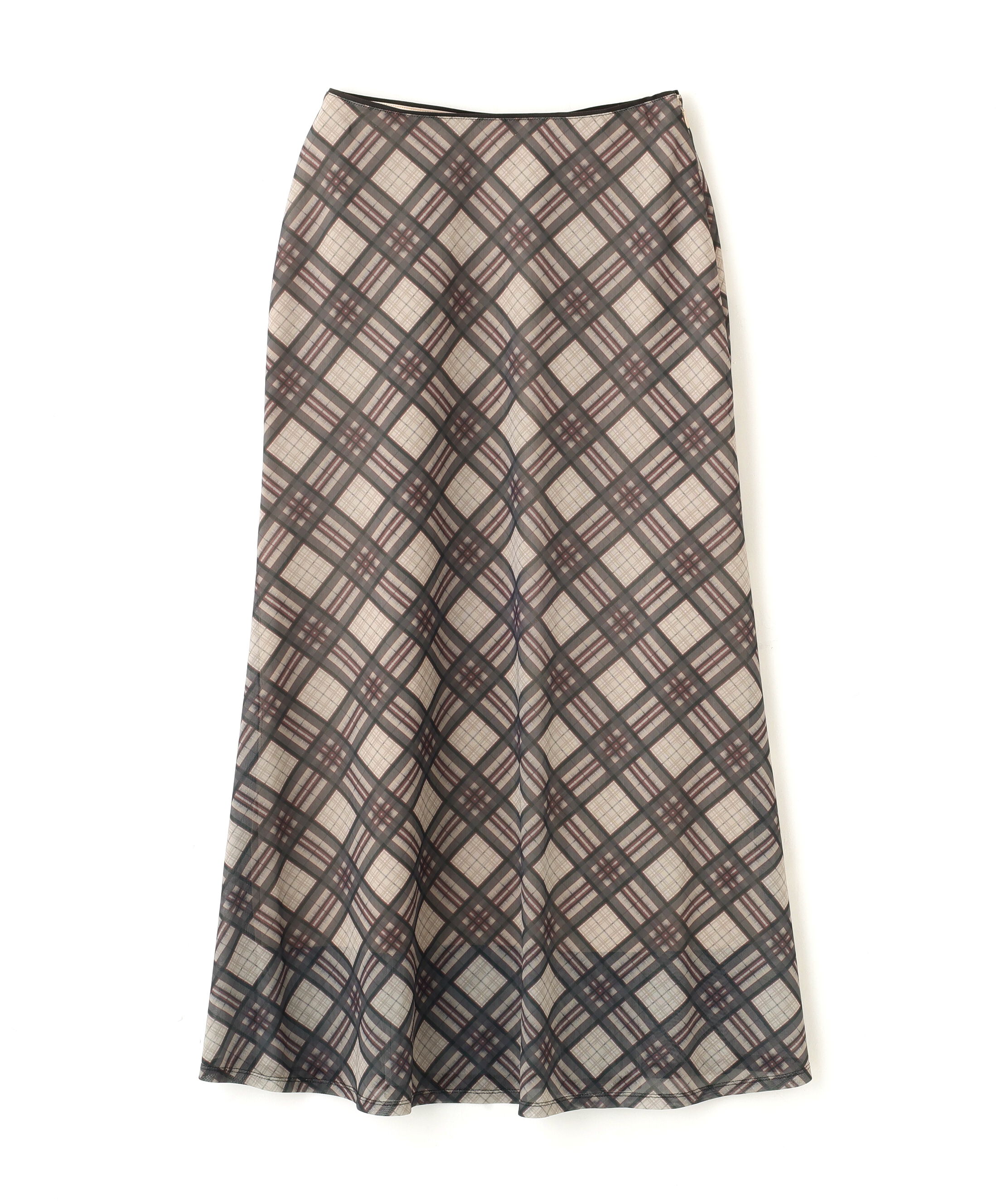 PROPORTION BODY DRESSING「チェックナロースカート 25AW」|スカート|