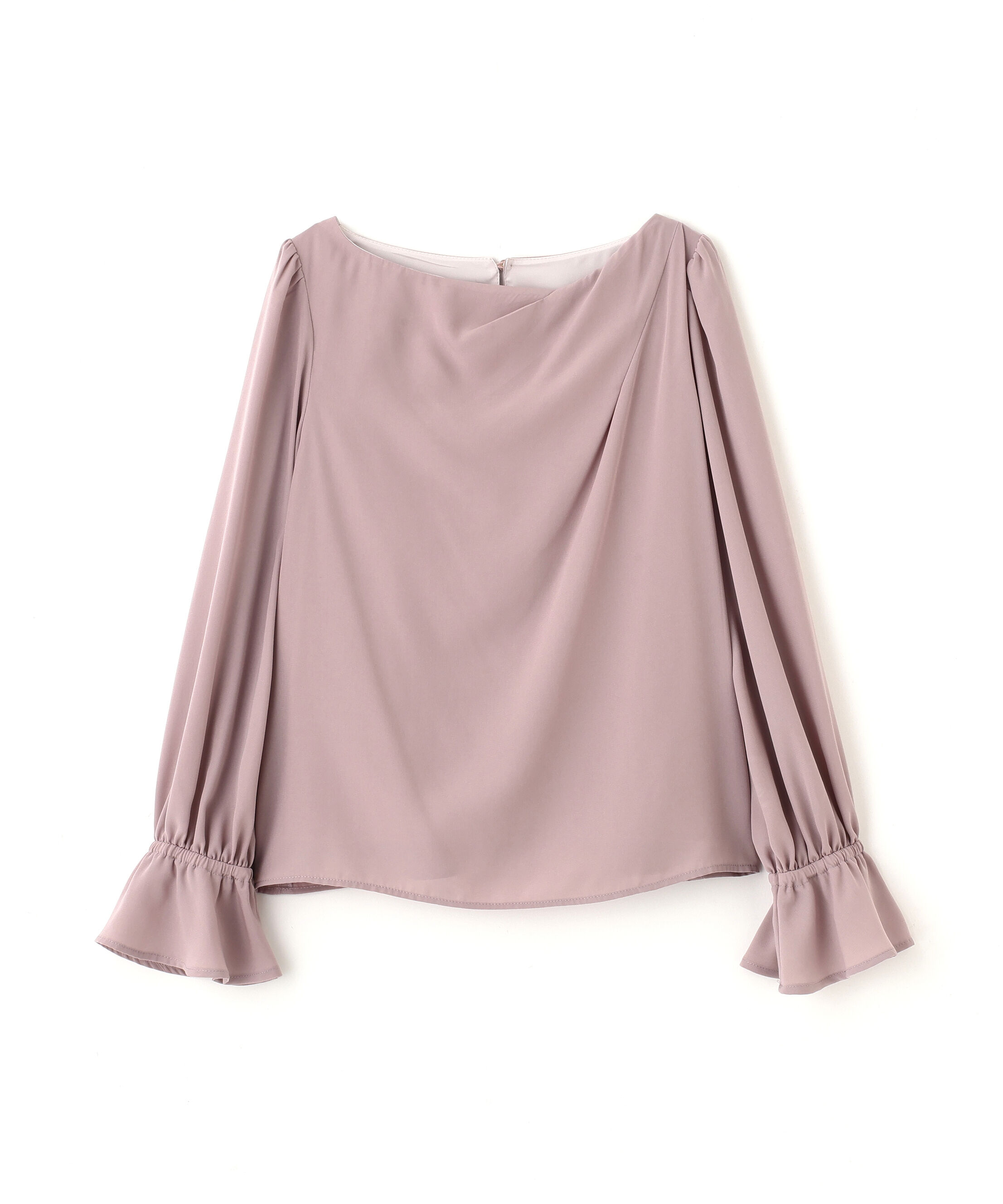 PROPORTION BODY DRESSING「＜ウォッシャブル＞キャンディースリーブニュアンスブラウス 25AW」|シャツ・ブラウス|