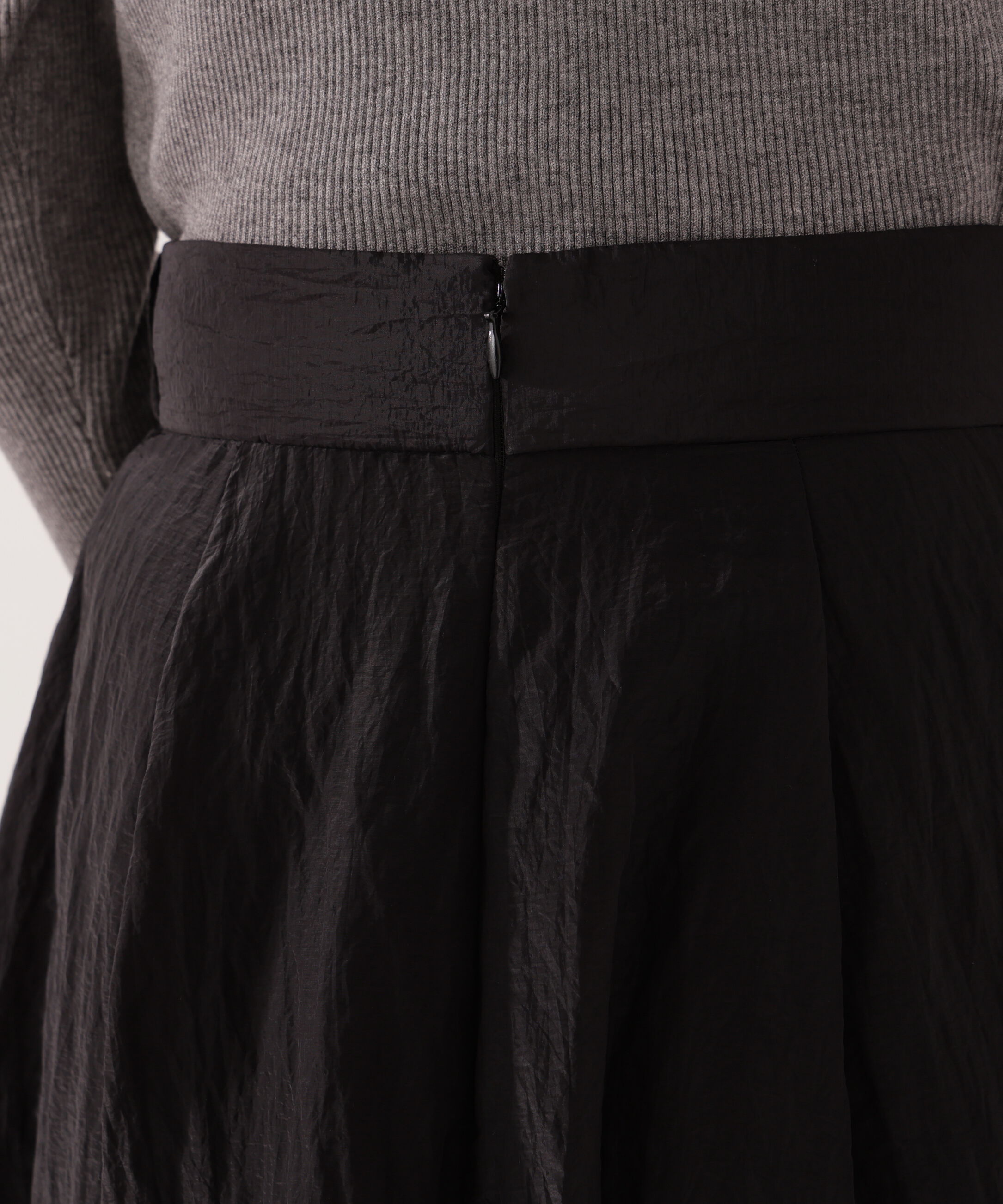 PROPORTION BODY DRESSING「ベルト付きシアーフレアスカート」|スカート|