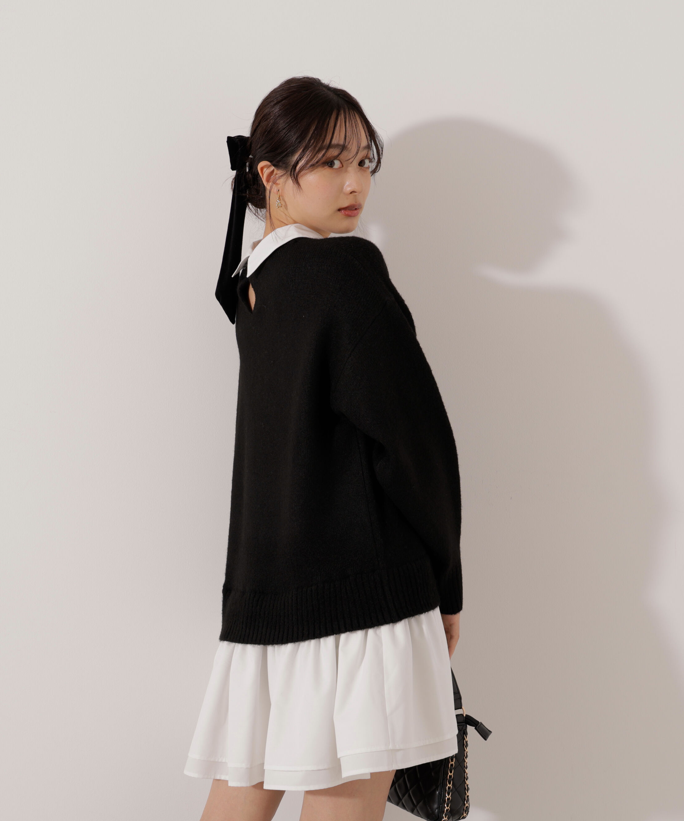 PROPORTION BODY DRESSING「＜加藤栞さん着用＞《EDIT COLOGNE》レイヤードミニワンピース」|ワンピース|
