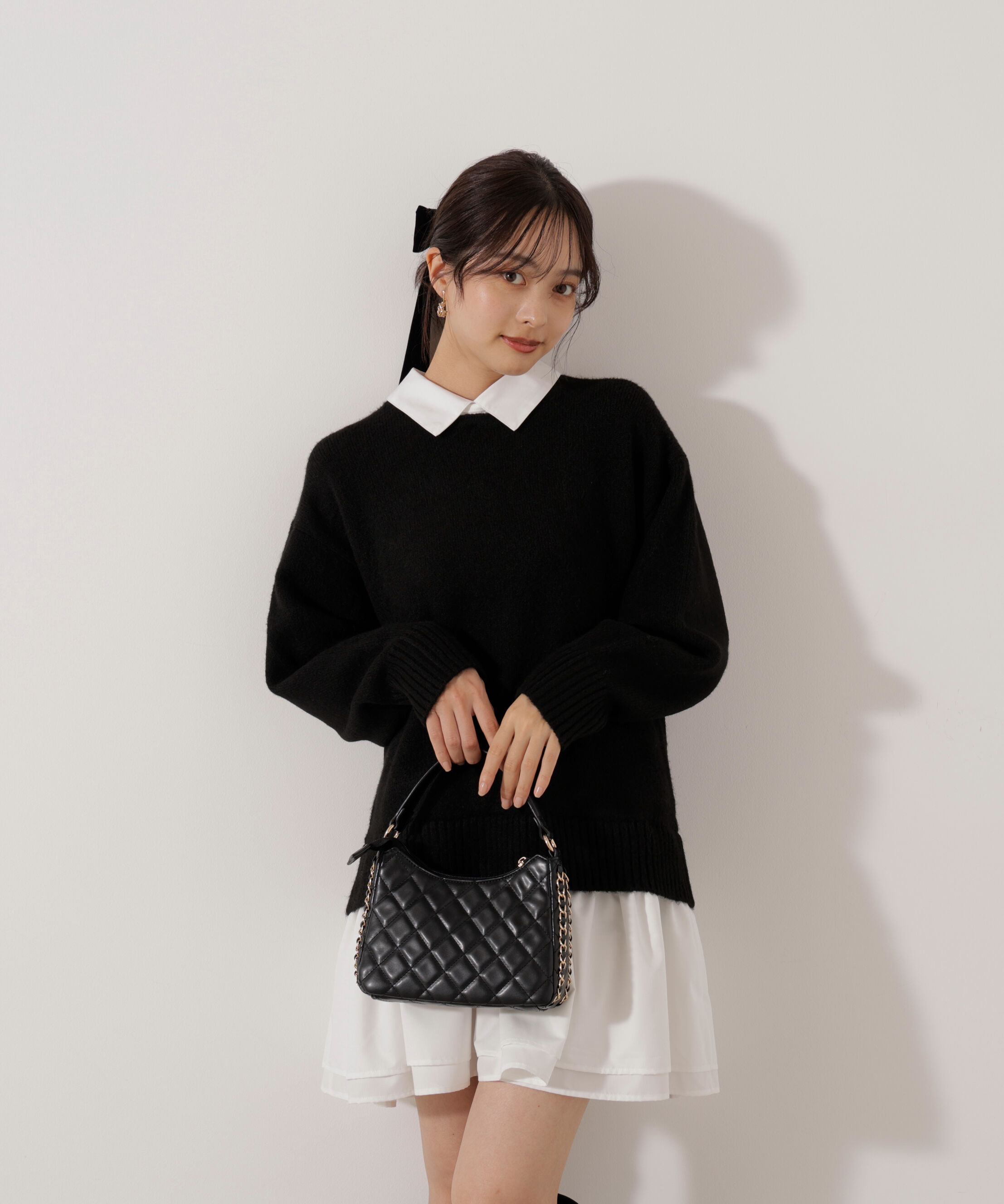 PROPORTION BODY DRESSING「＜加藤栞さん着用＞《EDIT COLOGNE》レイヤードミニワンピース」|ワンピース|