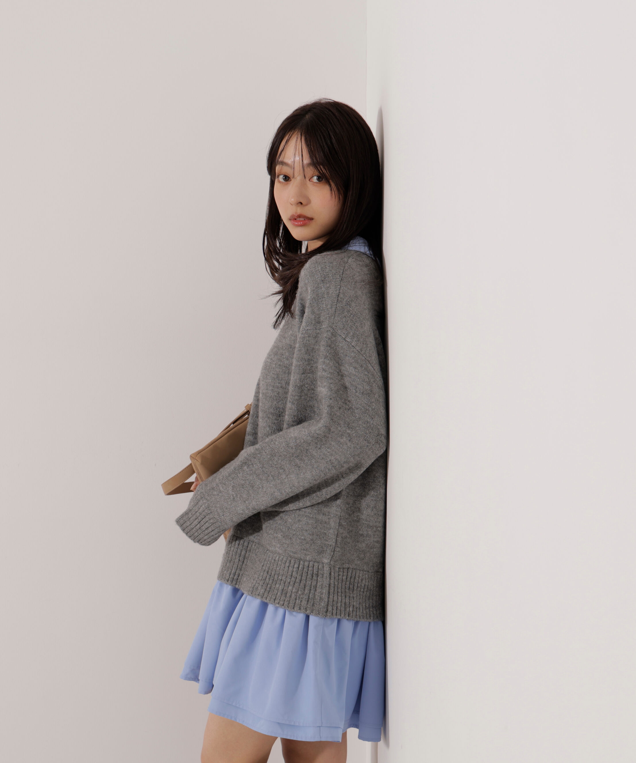 PROPORTION BODY DRESSING「＜加藤栞さん着用＞《EDIT COLOGNE》レイヤードミニワンピース」|ワンピース|
