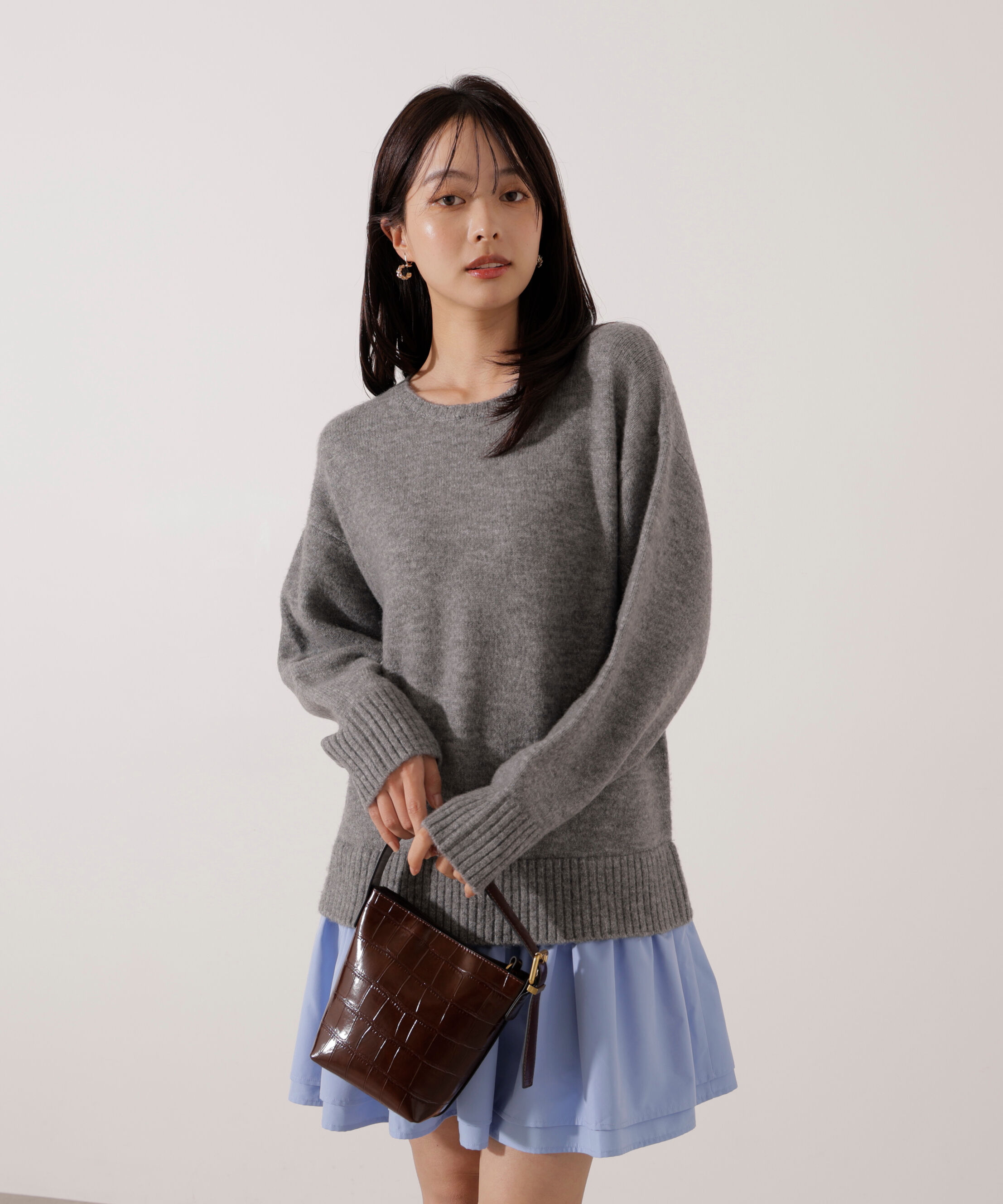 PROPORTION BODY DRESSING「＜加藤栞さん着用＞《EDIT COLOGNE》レイヤードミニワンピース」|ワンピース|