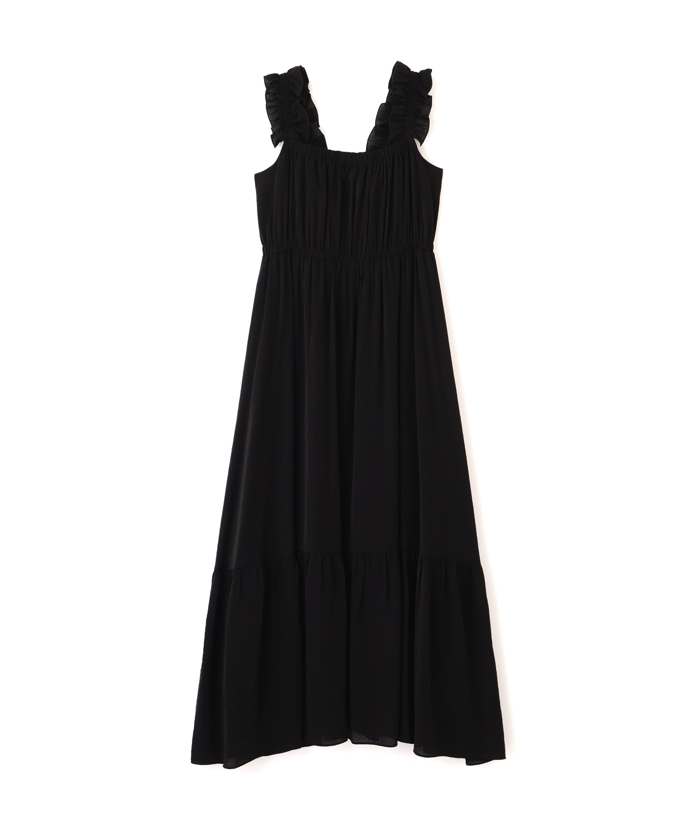 PROPORTION BODY DRESSING「＜EDIT COLOGNE＞フリルショルダーティアードワンピース」|ワンピース|