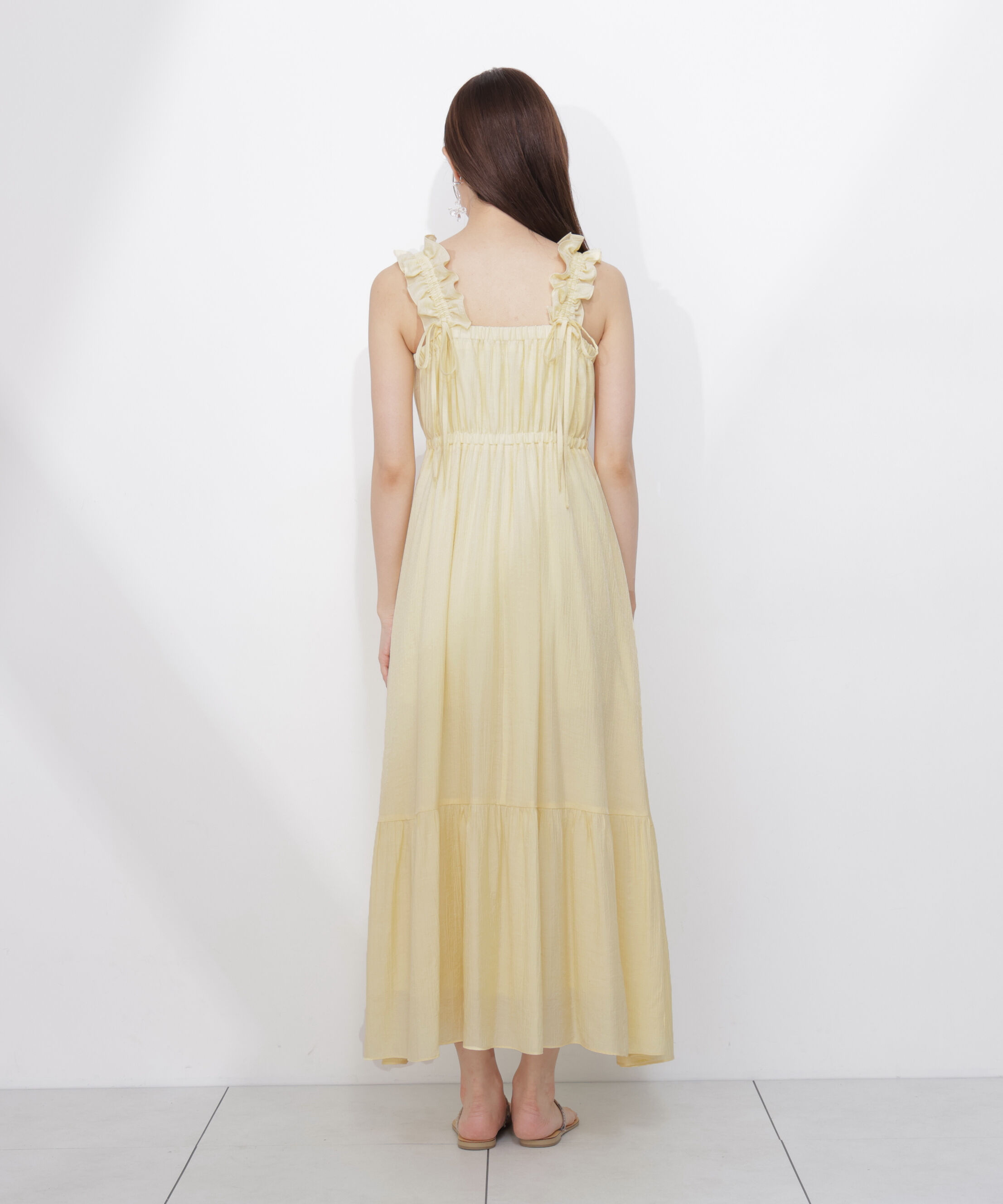 PROPORTION BODY DRESSING「＜EDIT COLOGNE＞フリルショルダーティアードワンピース」|ワンピース|