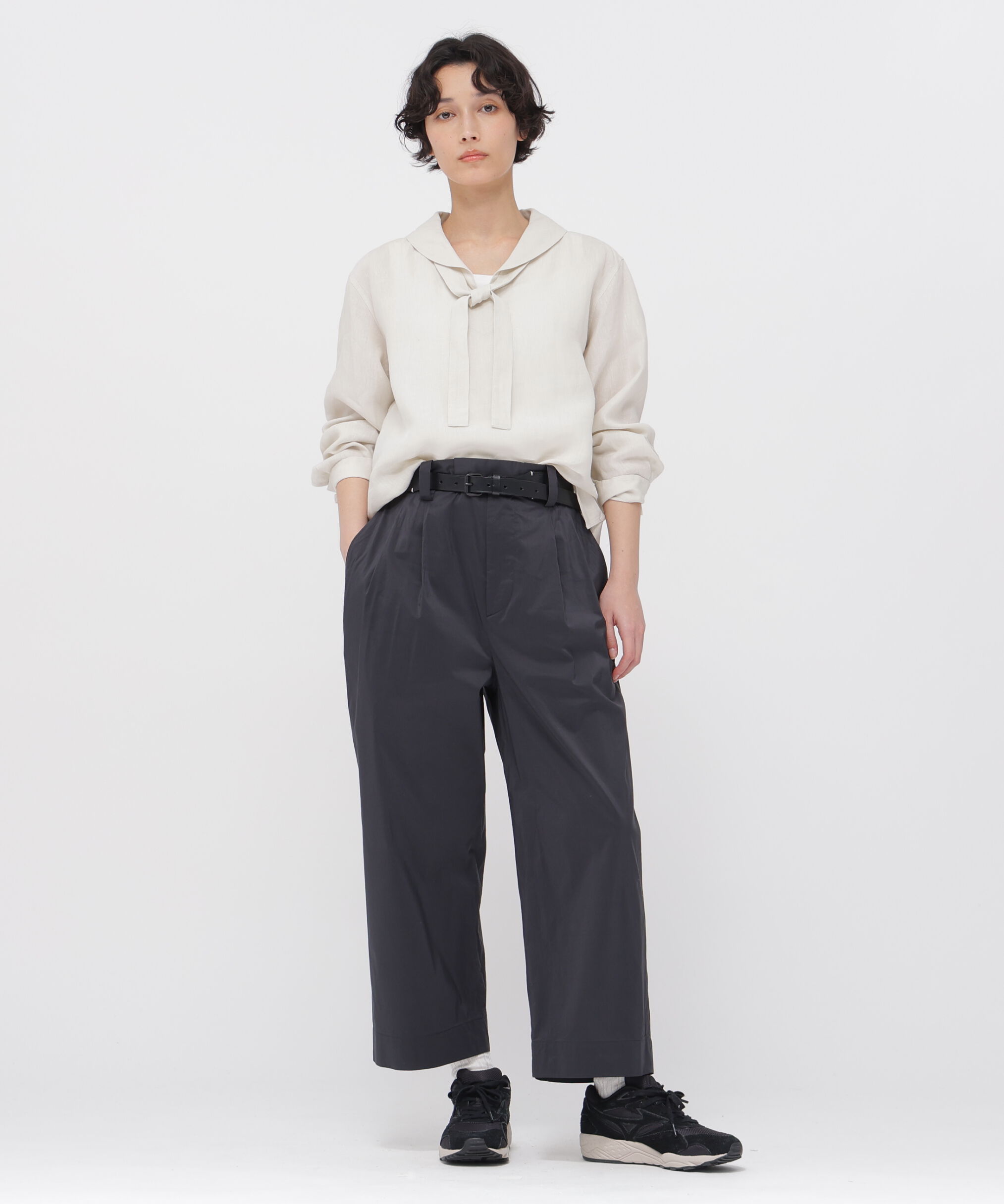  「SHIRTING LINEN SHIRT」|シャツ・ブラウス|