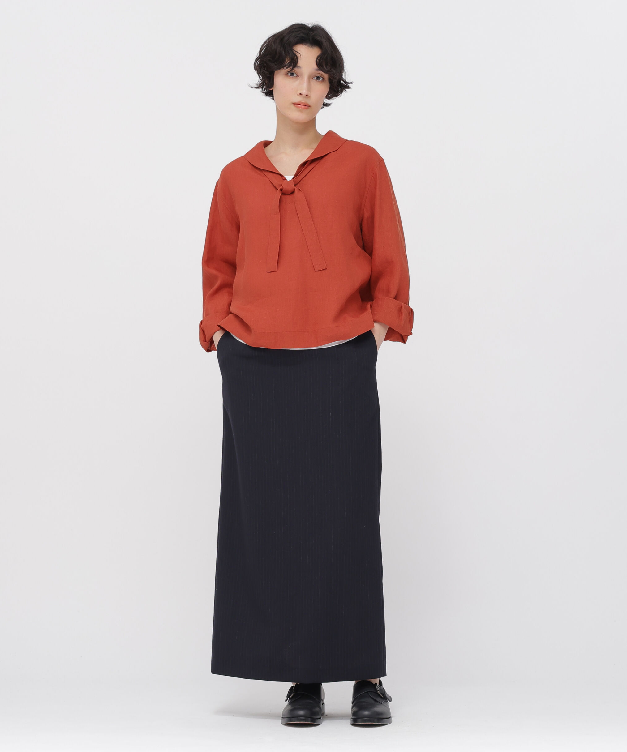  「SHIRTING LINEN SHIRT」|シャツ・ブラウス|