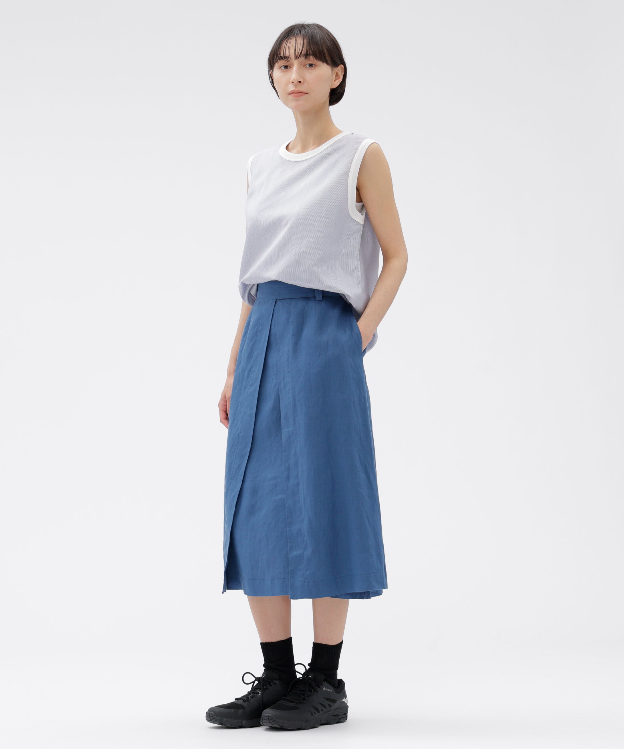  「WASHABLE SILK POPLIN SHIRT」|シャツ・ブラウス|