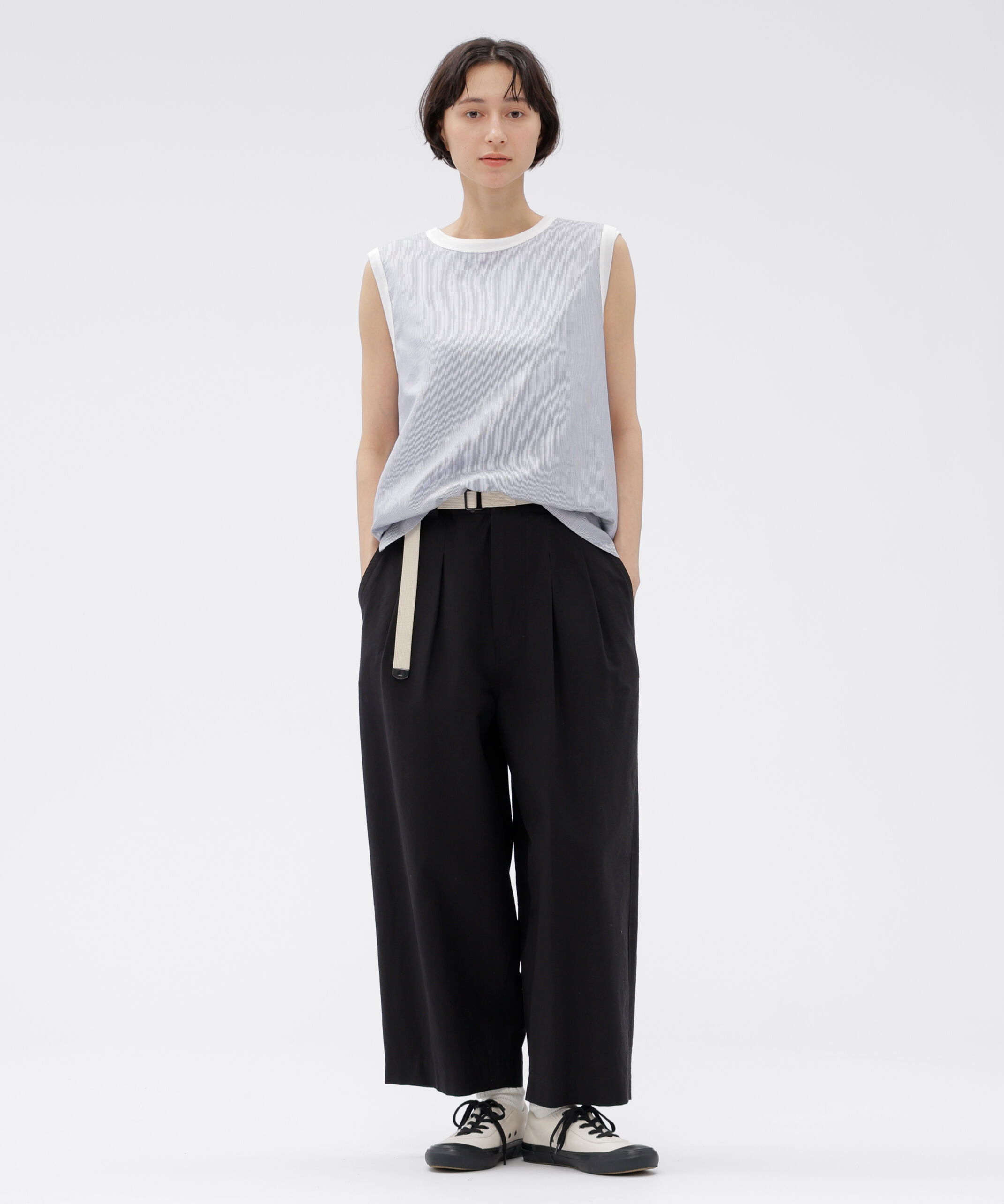  「WASHABLE SILK POPLIN SHIRT」|シャツ・ブラウス|