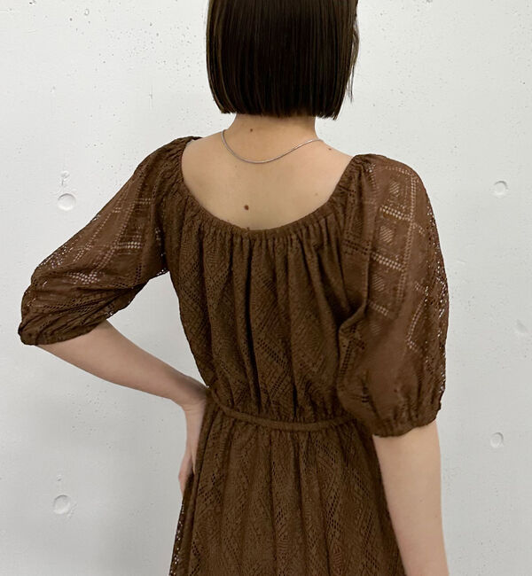 archives「キカ柄レースワンピース」|ワンピース|