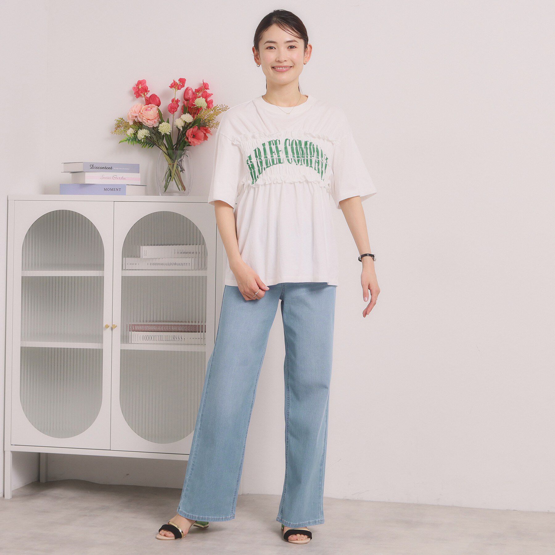 ITS&rsquo;DEMO「＜Lee＞ SHIRRING TEE」|Tシャツ・カットソー|