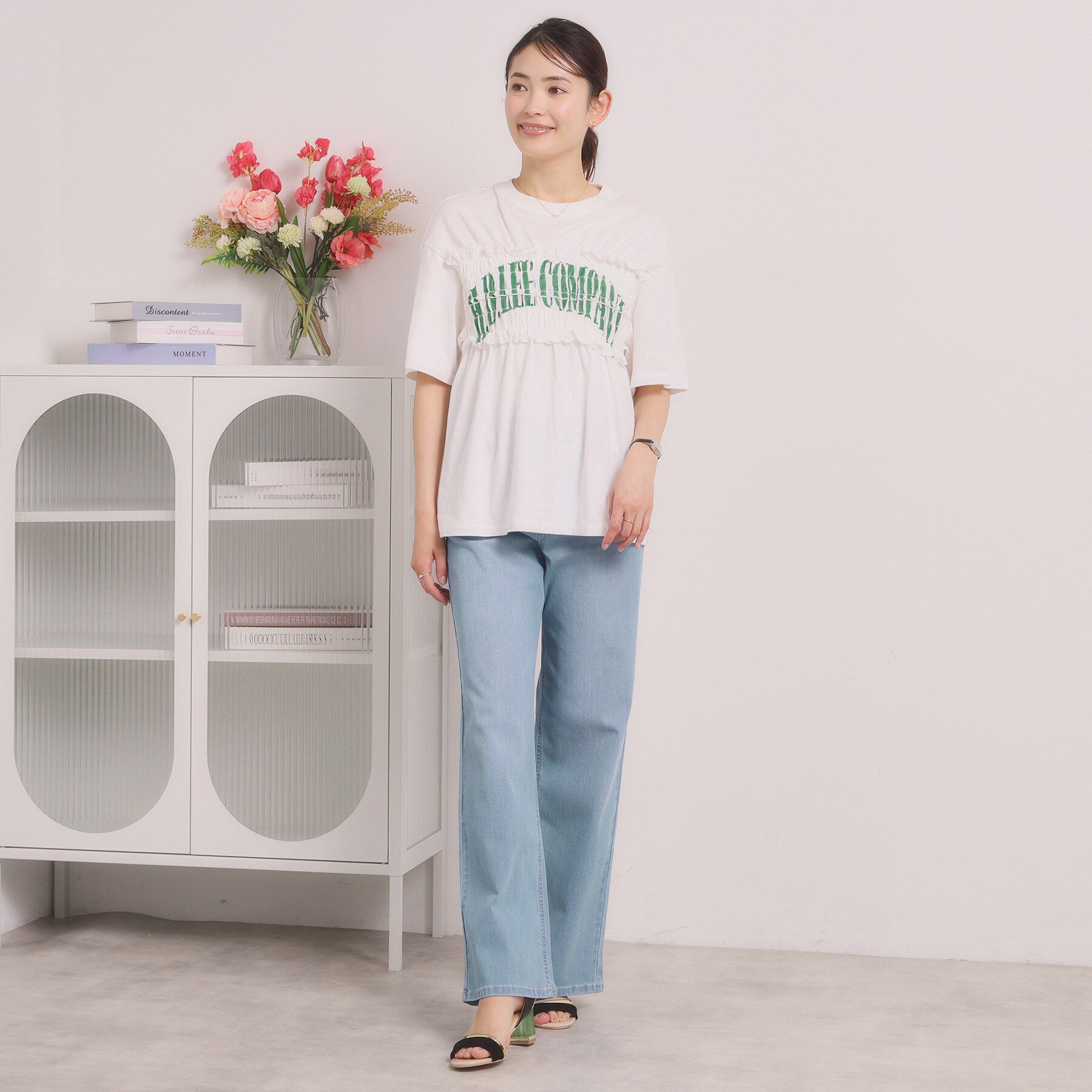 ITS&rsquo;DEMO「＜Lee＞ SHIRRING TEE」|Tシャツ・カットソー|