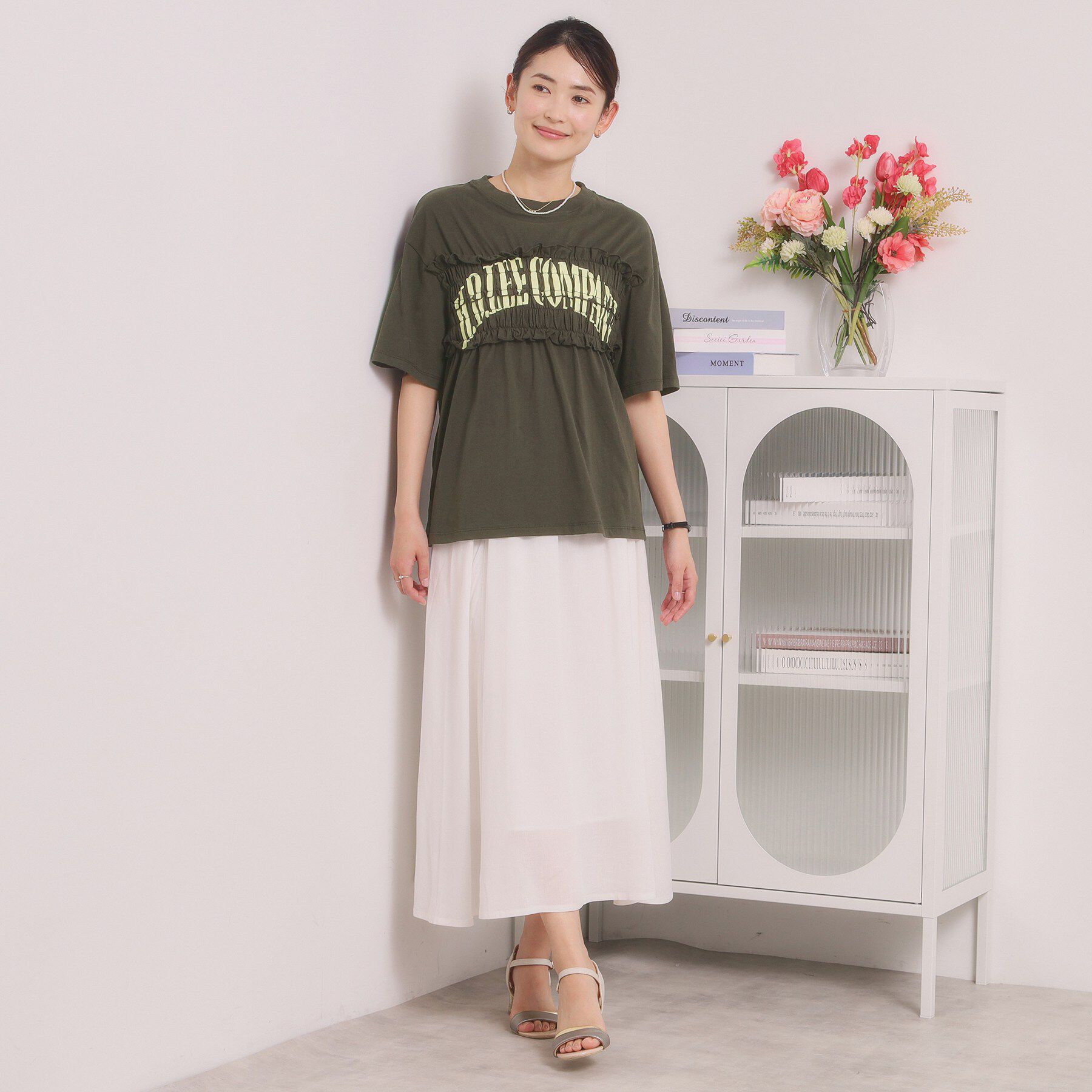 ITS&rsquo;DEMO「＜Lee＞ SHIRRING TEE」|Tシャツ・カットソー|