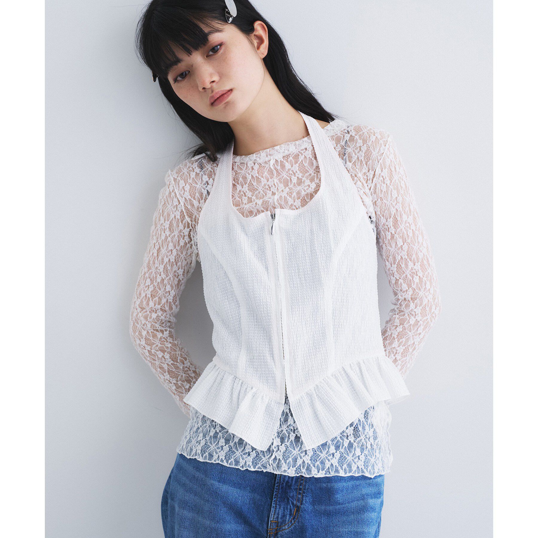 CODE A「halter neck bustier」|シャツ・ブラウス|