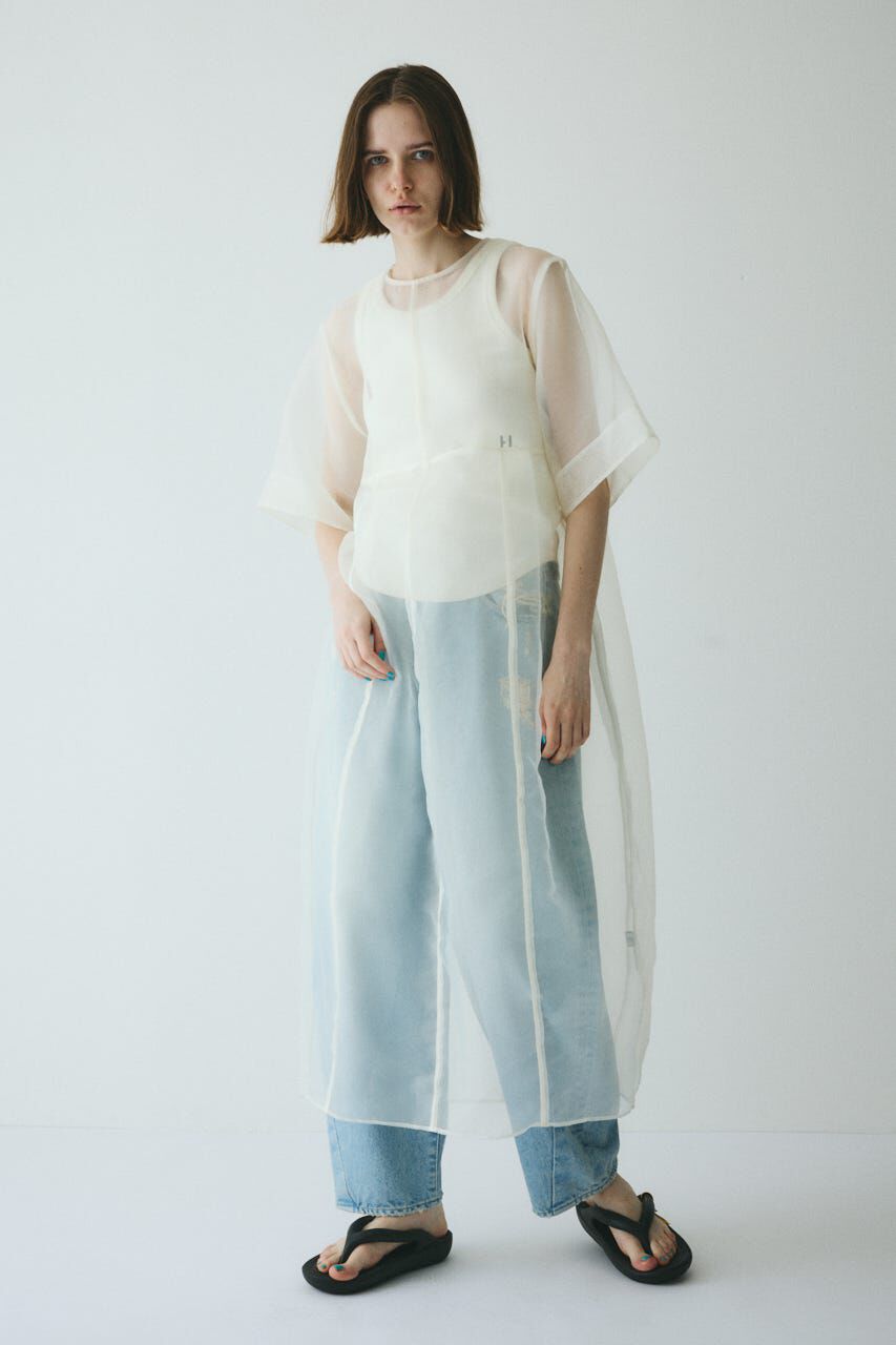 HeRIN.CYE「Mami&times;HeRIN Holiday overlay dress」|ワンピース|O/WHT1