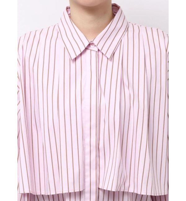ELENDEEK「STRIPE LAYERED SH」|シャツ・ブラウス|