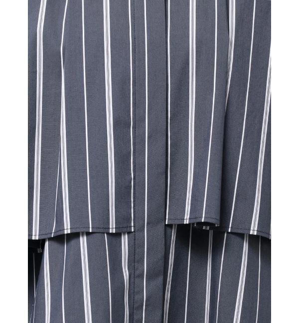 ELENDEEK「STRIPE LAYERED SH」|シャツ・ブラウス|