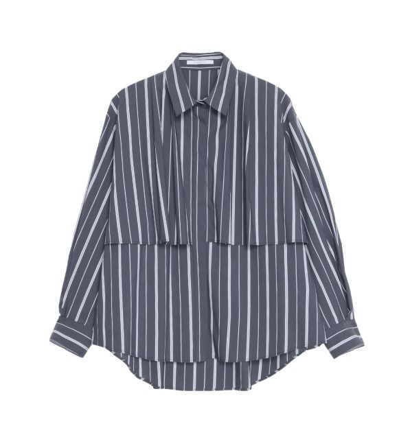 ELENDEEK「STRIPE LAYERED SH」|シャツ・ブラウス|