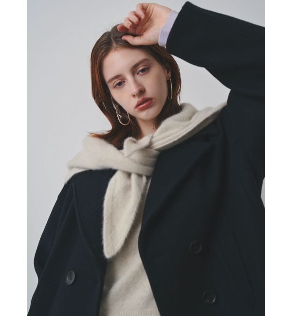ELENDEEK「BIG COLLAR WOOL CT」|チェスターコート|
