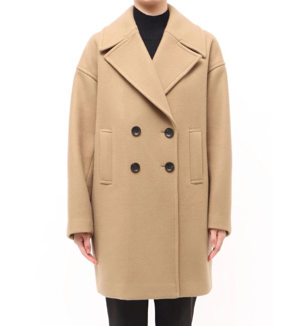 ELENDEEK「BIG COLLAR WOOL CT」|チェスターコート|