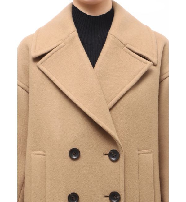 ELENDEEK「BIG COLLAR WOOL CT」|チェスターコート|
