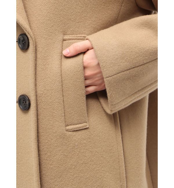 ELENDEEK「BIG COLLAR WOOL CT」|チェスターコート|