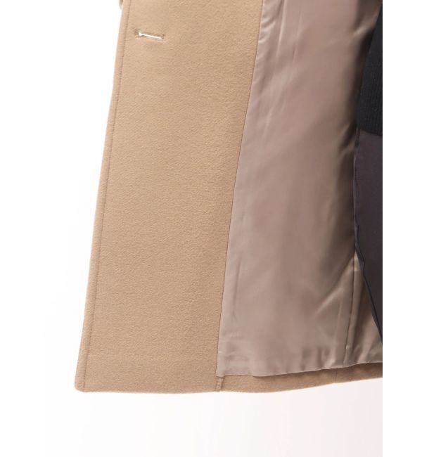 ELENDEEK「BIG COLLAR WOOL CT」|チェスターコート|
