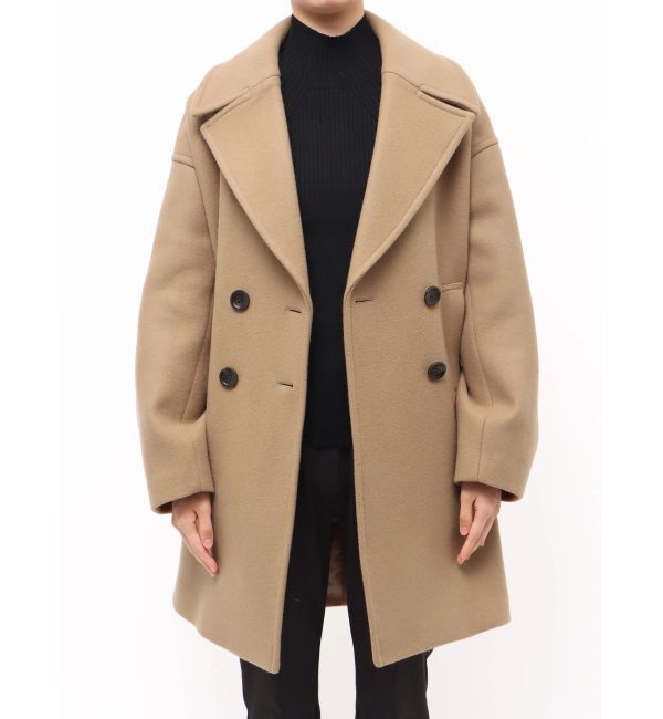 ELENDEEK「BIG COLLAR WOOL CT」|チェスターコート|