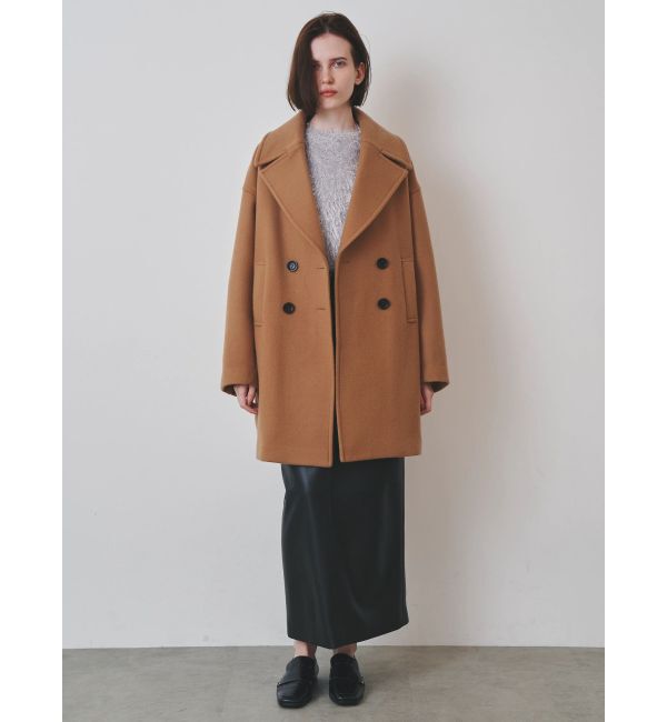 ELENDEEK「BIG COLLAR WOOL CT」|チェスターコート|