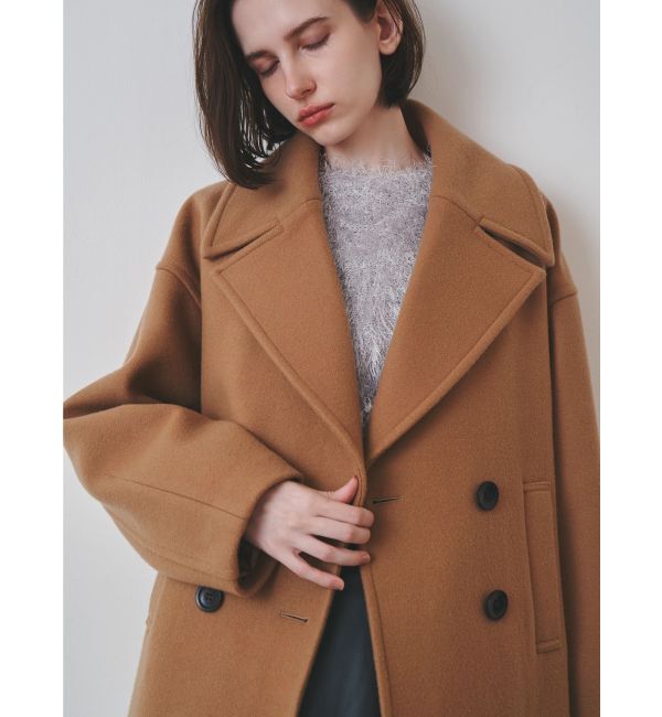 ELENDEEK「BIG COLLAR WOOL CT」|チェスターコート|