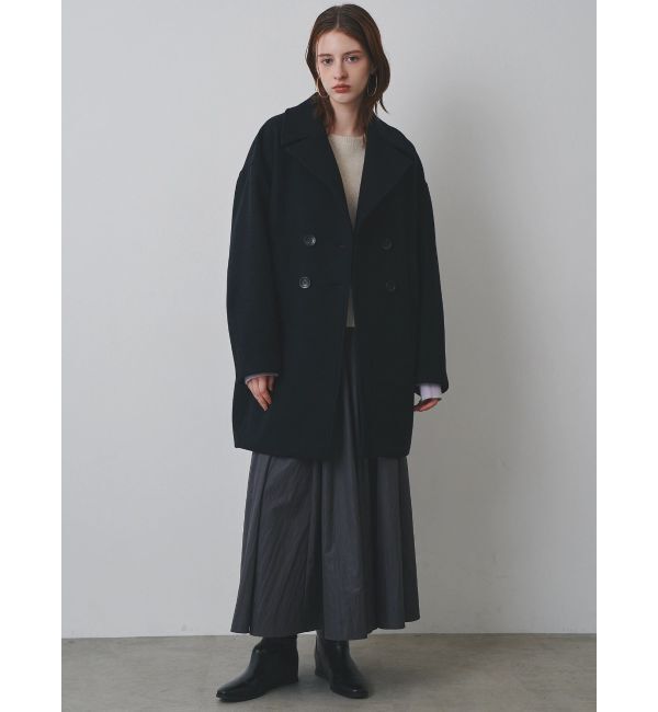 ELENDEEK「BIG COLLAR WOOL CT」|チェスターコート|