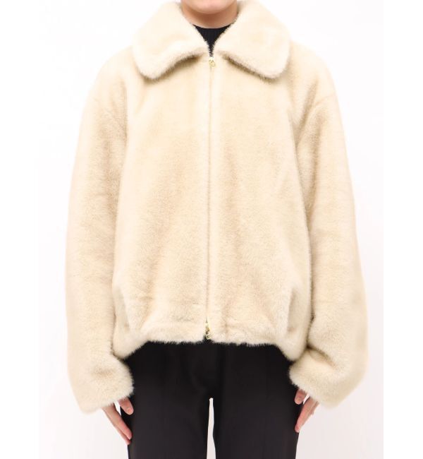 ELENDEEK「FUR ZIP BZ」|ブルゾン・スタジャン|