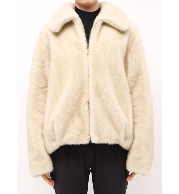 ELENDEEK「FUR ZIP BZ」|ブルゾン・スタジャン|