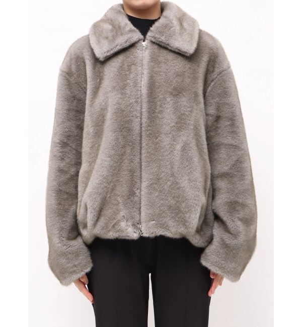 ELENDEEK「FUR ZIP BZ」|ブルゾン・スタジャン|